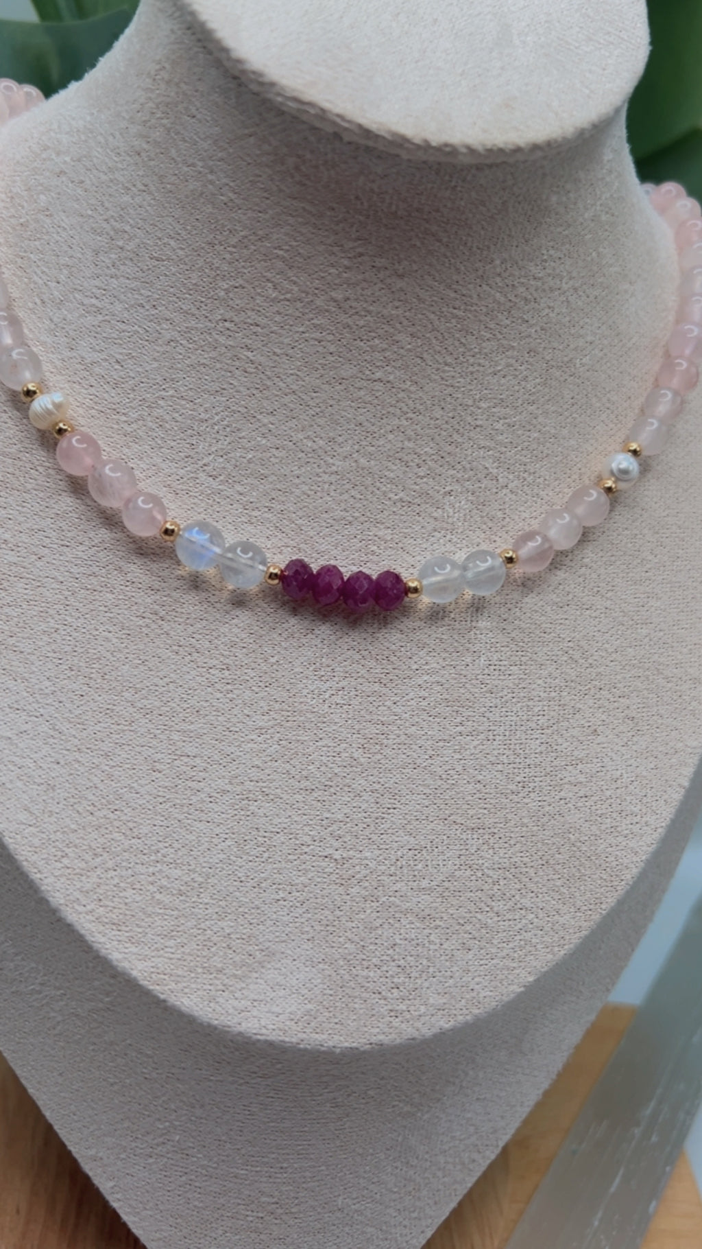 The Rosé Lunar Ruby Heirloom One of One · Love, Devotion & Divine Feminine Energy