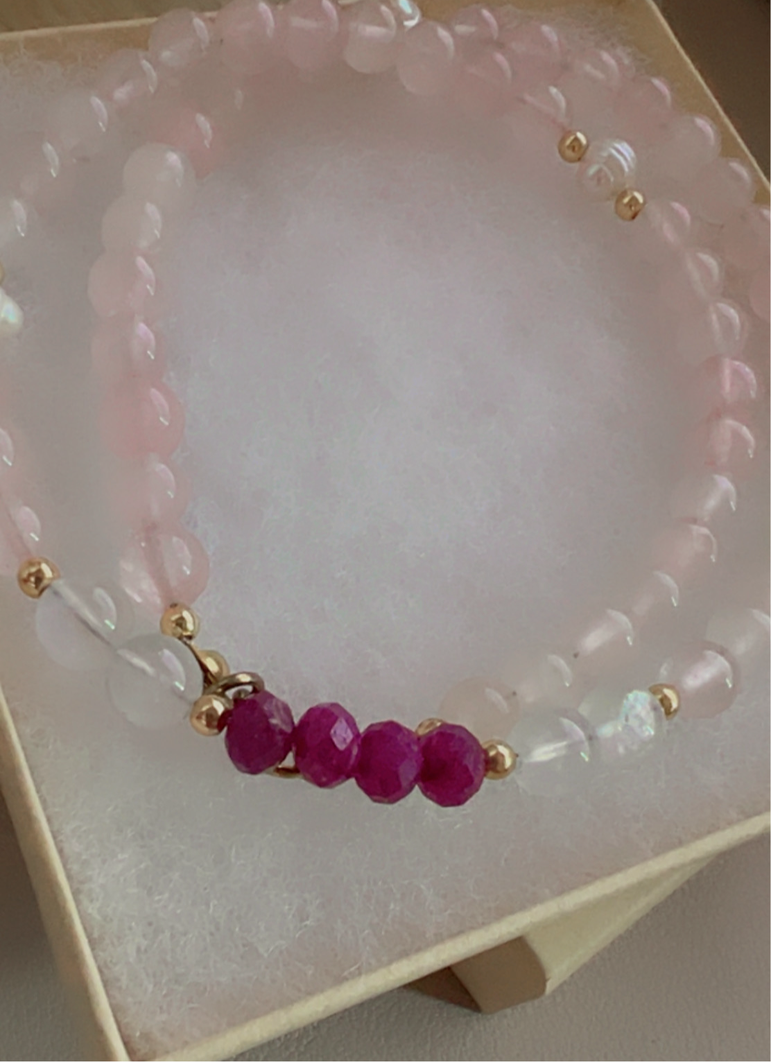 The Rosé Lunar Ruby Heirloom One of One · Love, Devotion & Divine Feminine Energy