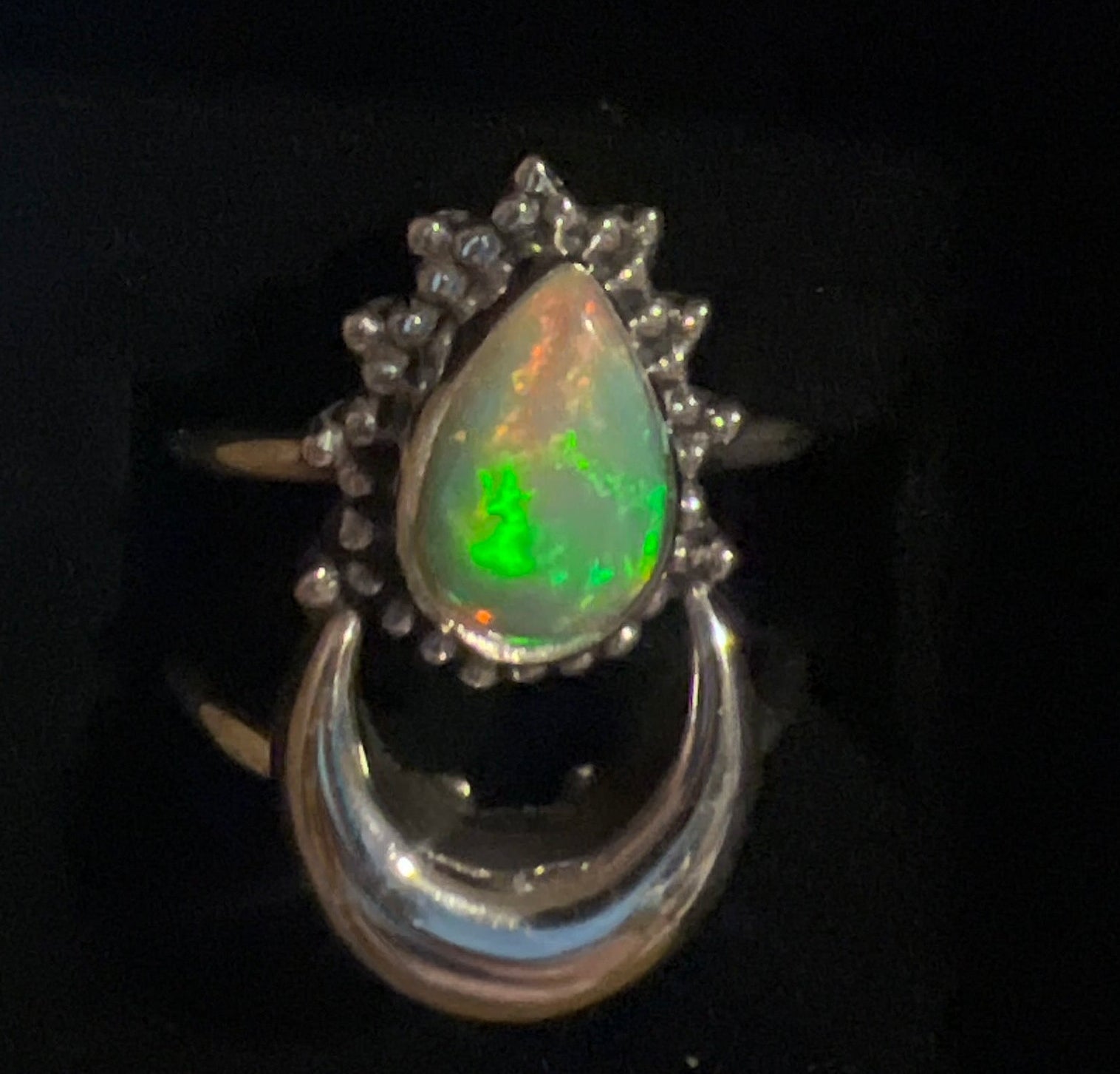 Aurora Moon Opal Guardian Ring
Authentic Opal · Protection · Inner Radiance