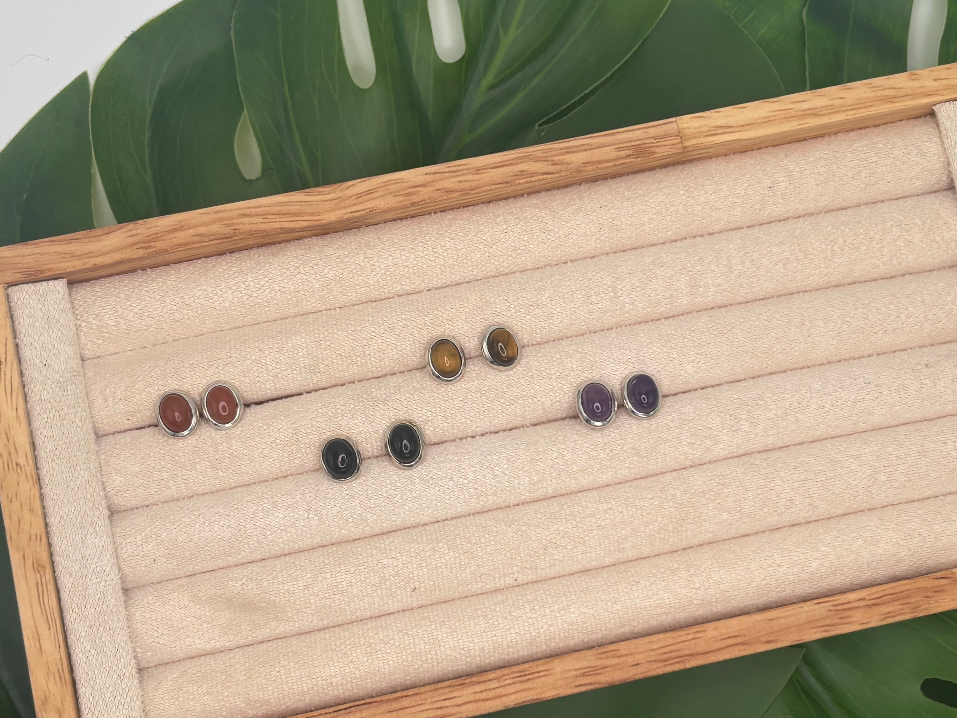 Sacred Element Stud Earrings
Sterling Silver · Protection · Balance · Intention