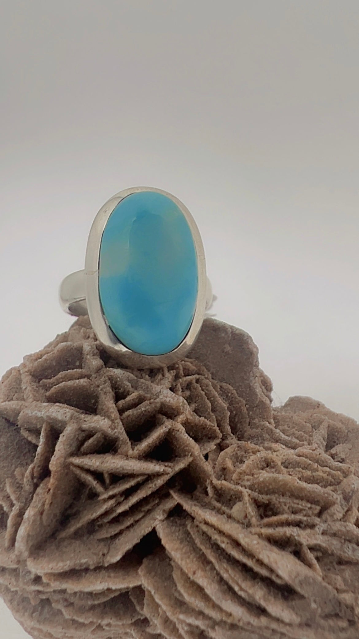 Sea Whisper Larimar Ring
Inner Peace · Feminine Flow · Tranquility