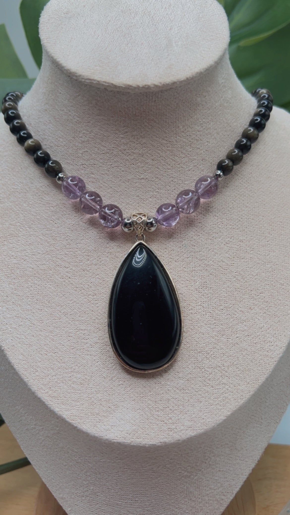 Violet Eclipse Necklace