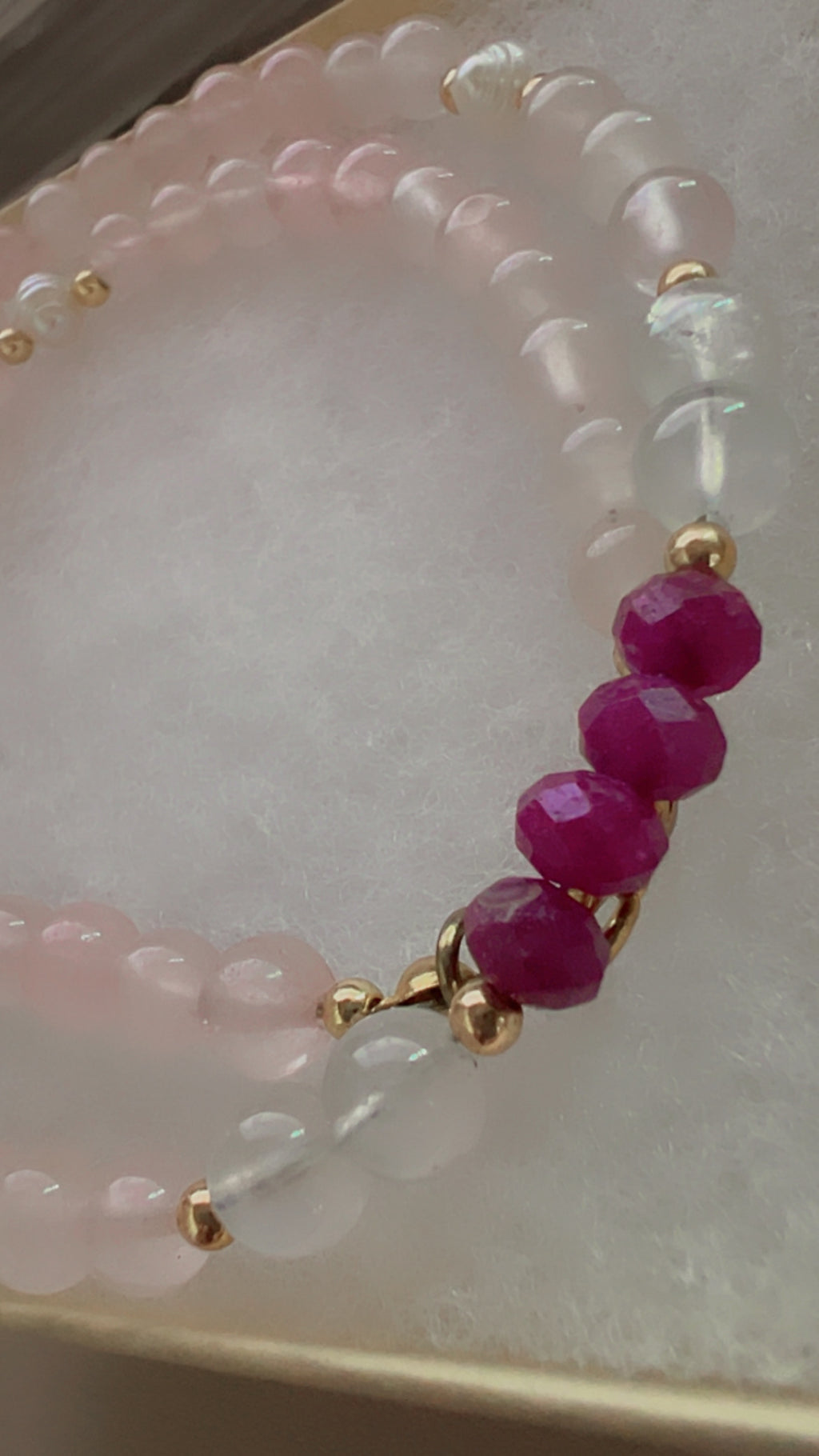 The Rosé Lunar Ruby Heirloom One of One · Love, Devotion & Divine Feminine Energy